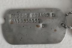 EdwardLRupertMilitaryDogTag1